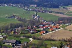 Blick auf Englfing, Gatterlacken, Hausruckedt