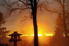Sonnenuntergang von Pettenfirsthütte