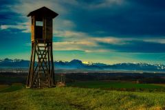 Blick von Scharten Richtung Dachstein