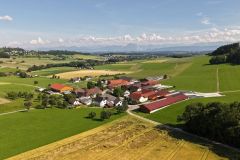 Drohnenflug über Holzham