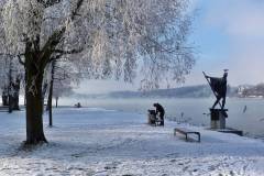 Badestrand im Dezember
