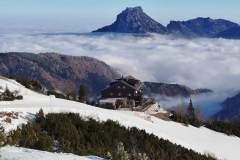 Traunstein vom Feuerkogel aus fotografiert Traunstein vom Feuerkogel aus fotografiert