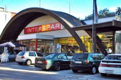 Der alte Interspar Markt Vöcklabruck - An dieser Stelle wurde August 2010 das neue Einkaufszentrum VARENA eröffnet