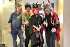 Ottnanger Faschingsroas -Hier im Gemeindeamt, bei Bgm. Peter Helml