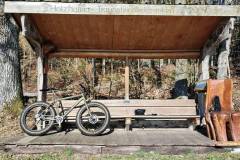 Rast am Aussichtsbankerl bei Holzham