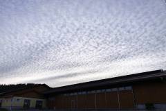 Interessante Wolken in Holzham