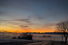 Sonnenaufgang Bergern
