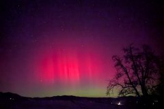 Polarlichter über Bruckmühl