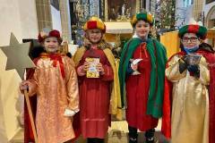 Sternsinger in Ottnanger Kirche