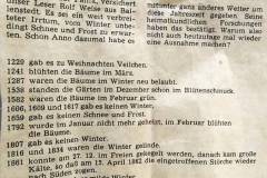 Das Wetter - mal kalt, mal warm
