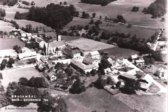 Alte Flugaufnahme von Bruckmühl