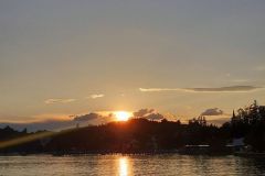 Abendstimmung am Attersee