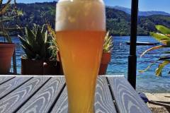 Ein kühles Bier am See