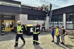 Einsatzübung - Brand in Volksschule Ottnang