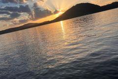 Sonnenuntergang am Attersee Sonnenuntergang am Attersee