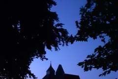 Wahlfahrtskirche Maria Schöndorf bei Nacht