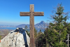 Am Lärlkogel - Blick auf Gmunden, Traunsee, Grünberg, Traunstein