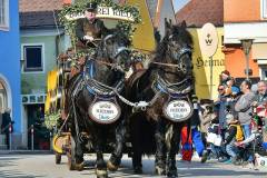 Pferdemarkt in Obernberg am Inn