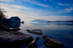 Ruhe vorm (An)sturm auf den Attersee