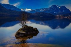 Altausseer See mit Blick auf den Dachstein