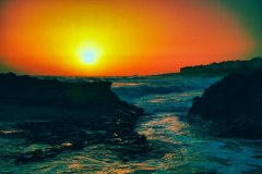 Sonnenaufgang überm Atlantik