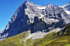 Eiger Nordwand und das Schweizer Dreigestirn - Eiger, Mönch und Jungfrau