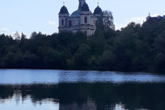 Spiegelung der Wallfahrtskirche, Stadl-Paura
