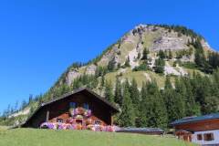 Almhütte auf der Genneralm